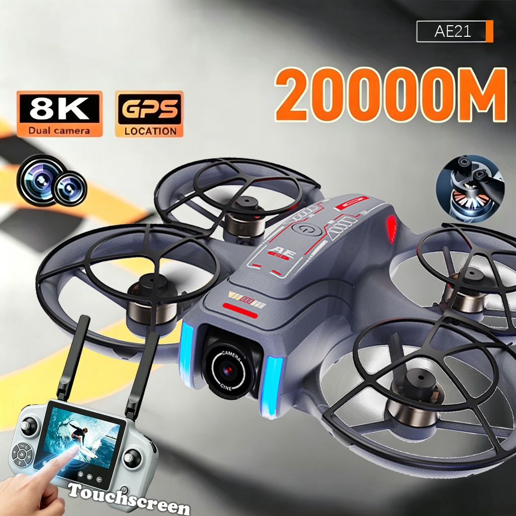 Upgrade AE21 Aerial Drone 8K H - đánh giá và giá Drone Camera With Gimbal