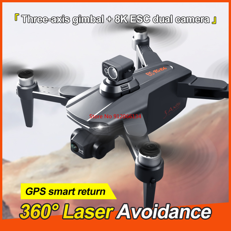 8K ESC Camera GPS Obstacle Avo - đánh giá và giá Drone Camera With Gimbal