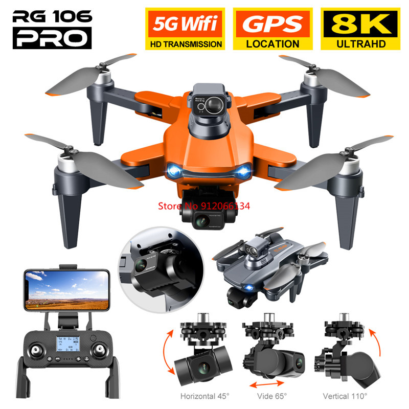 8K ESC Camera GPS Obstacle Avo - đánh giá và giá Drone Camera With Gimbal