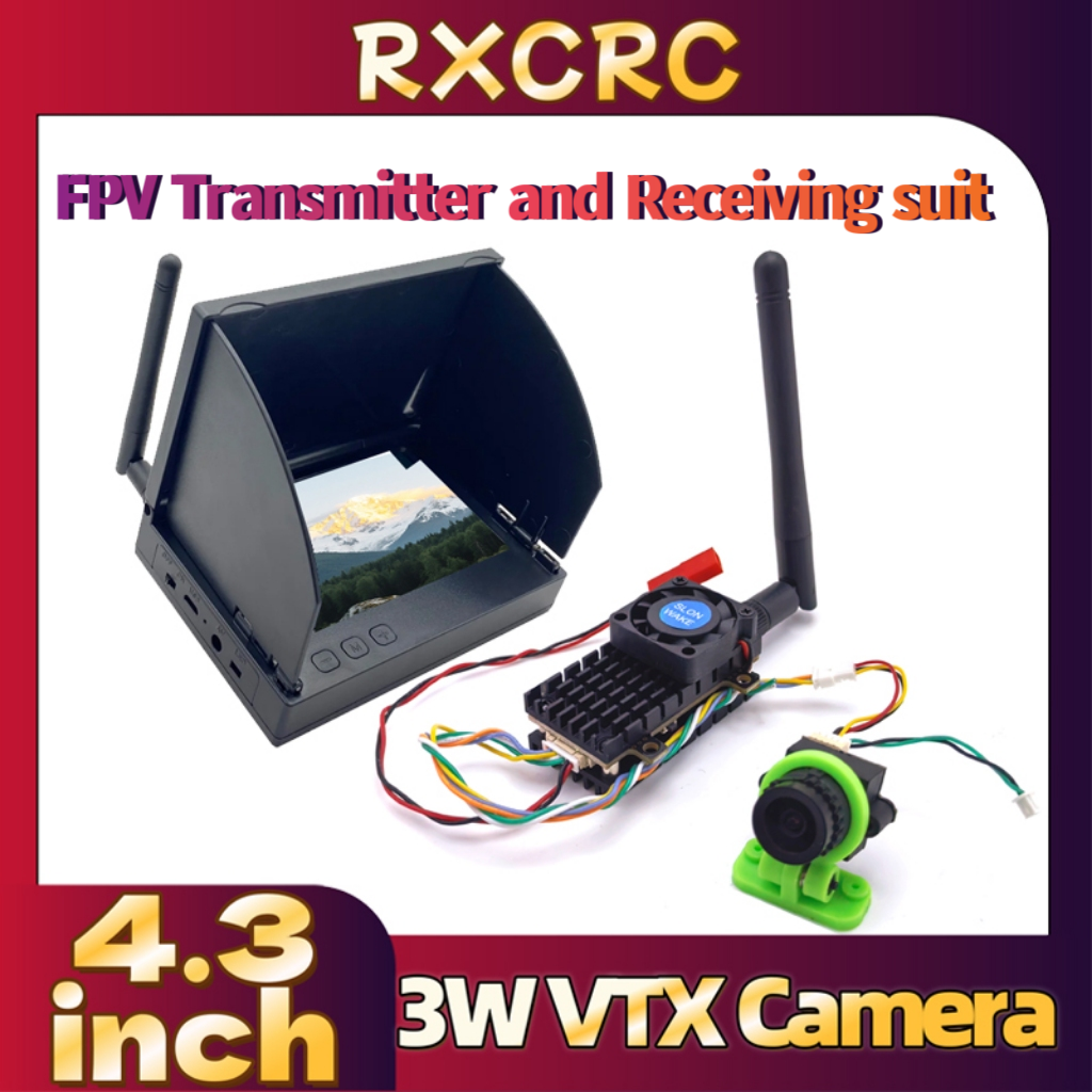 RXCRC 5.8G 3W Video VTX transm - đánh giá và giá Drone Camera Lens