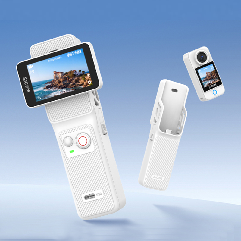 SJCAM New White C400 Pocket Ha - đánh giá và giá Drone Camera Action