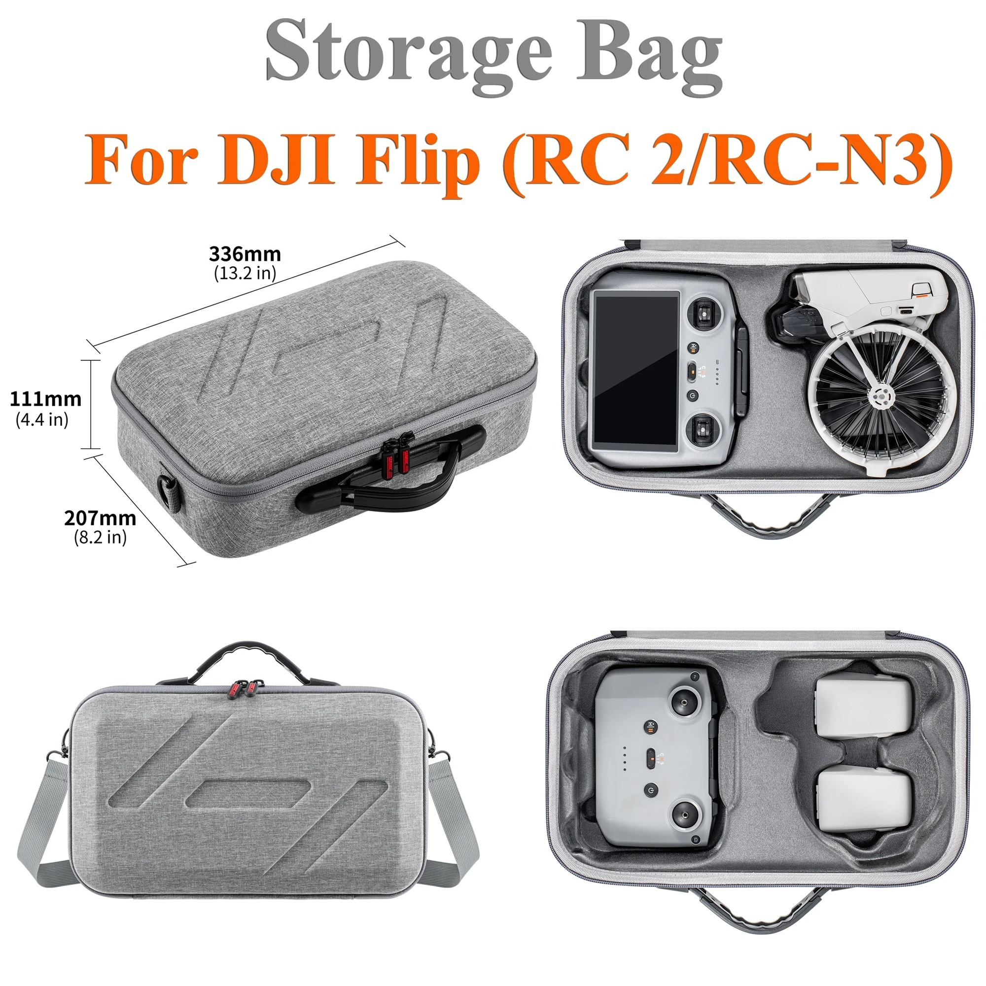 Carrying Case For DJI Flip All - đánh giá và giá Drone Camera Vlog