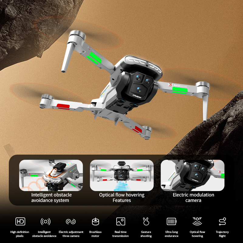 M3 Professional Drone 4K HD Ae - đánh giá và giá Drone Camera With Gimbal