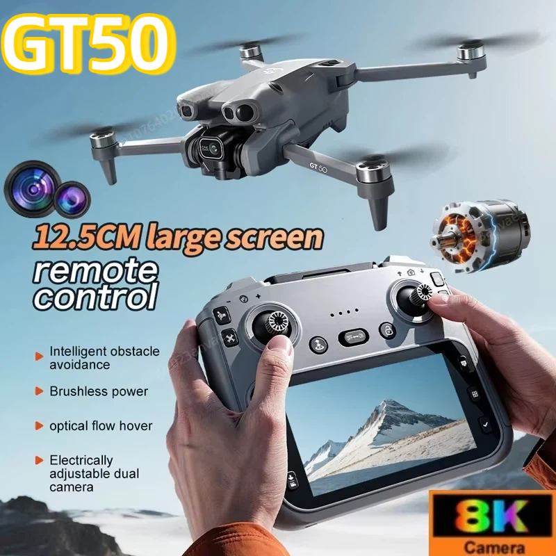 GT50 RC Drone 8K HD Aerial Pho - đánh giá và giá Drone Camera Thermal