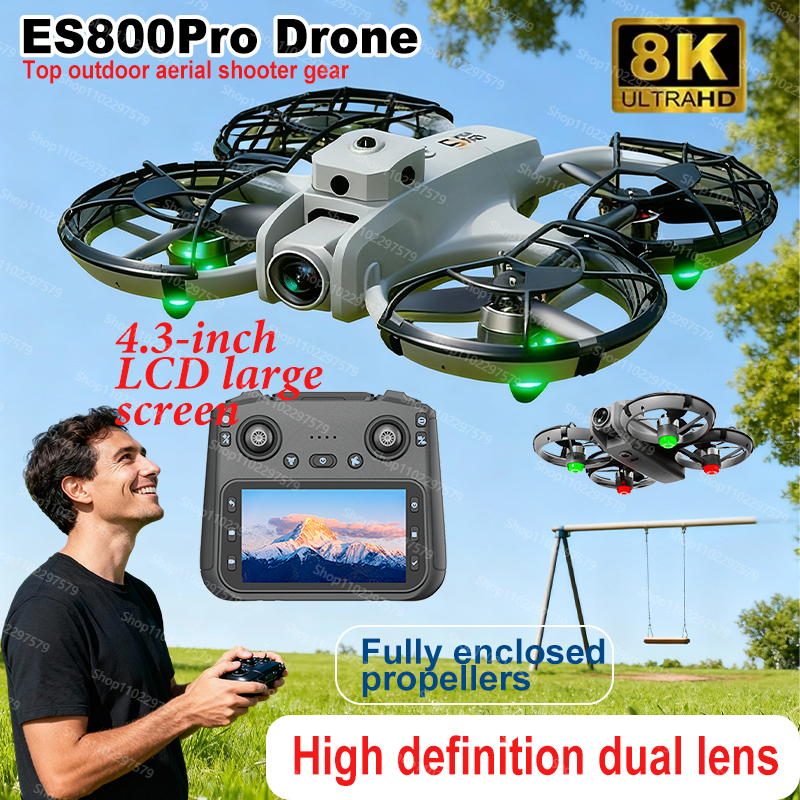 New ES800Pro Drone WIFI GPS 8K - đánh giá và giá Drone Camera Vlog