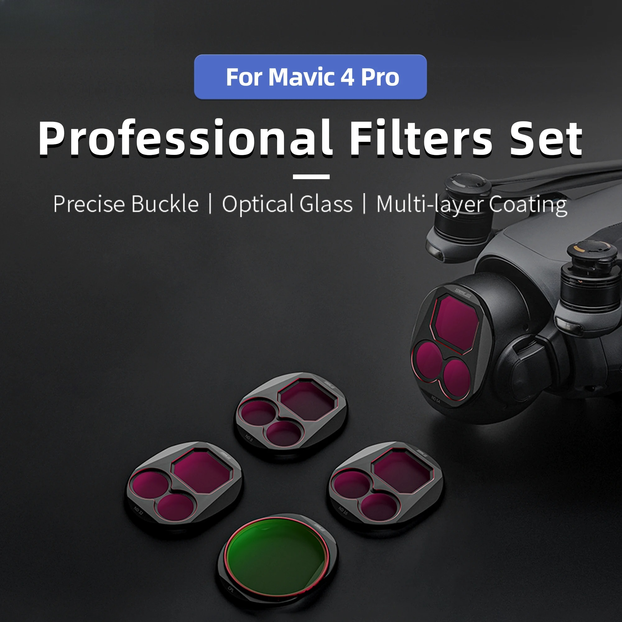 4Pcs Drone Camera ND Filters S - đánh giá và giá Drone Camera Waterproof