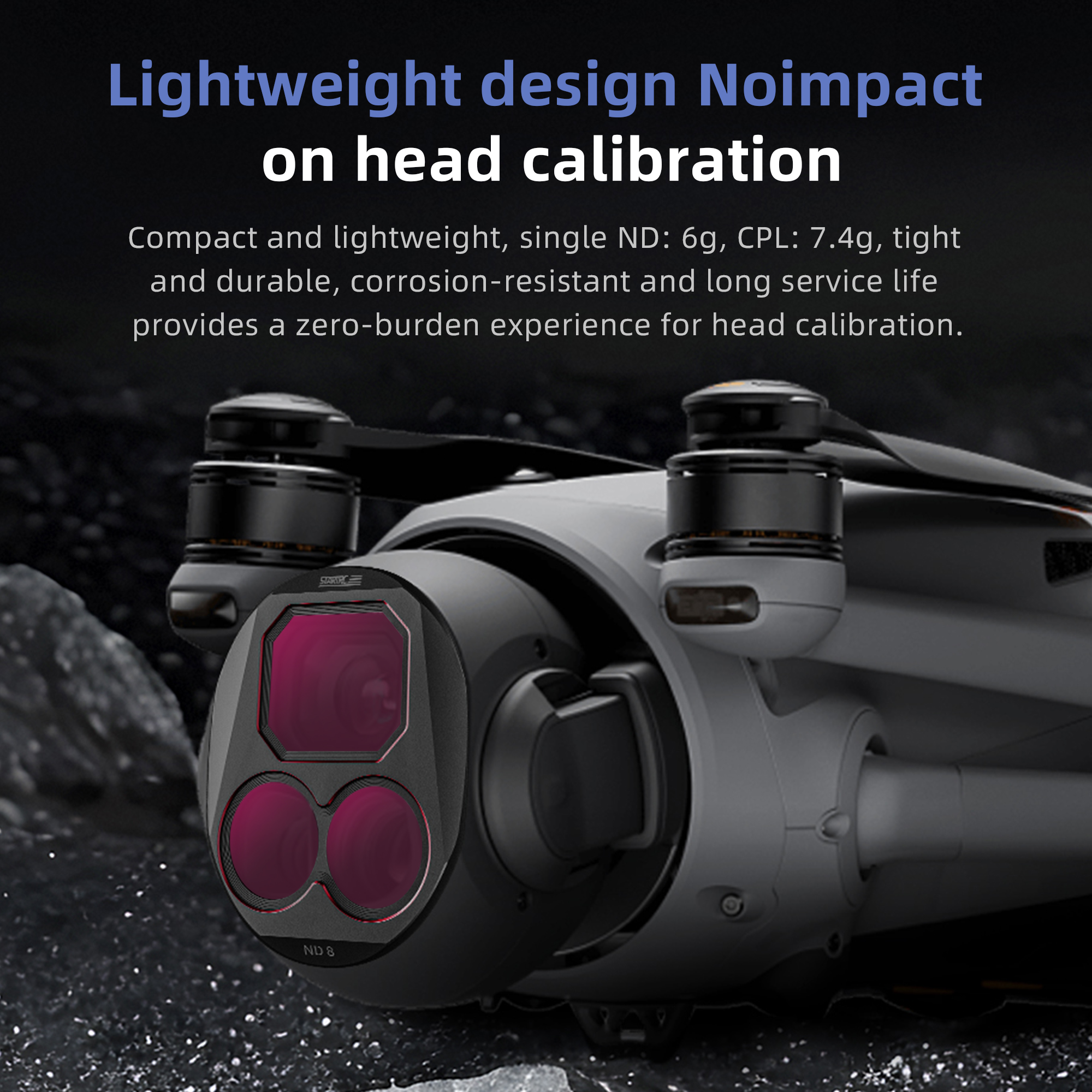 4Pcs Drone Camera ND Filters S - đánh giá và giá Drone Camera Waterproof