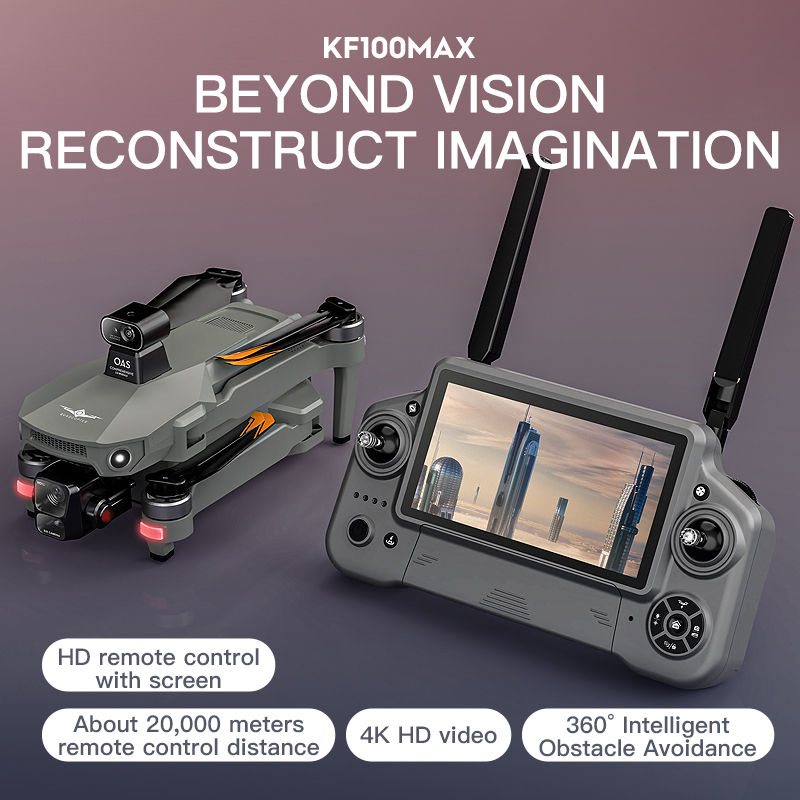 SJRC KF100 MAX 8K UHD Photo HD - đánh giá và giá Drone Camera Professional