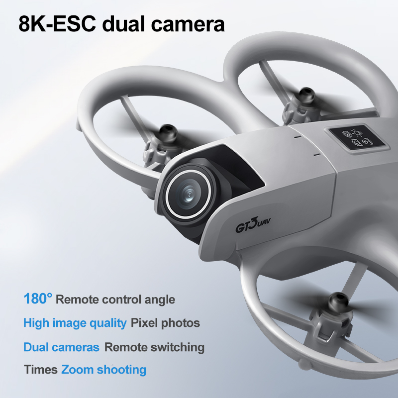 New GT3 Mini RC Drone 8K 5G Ae - đánh giá và giá Drone Camera Mount
