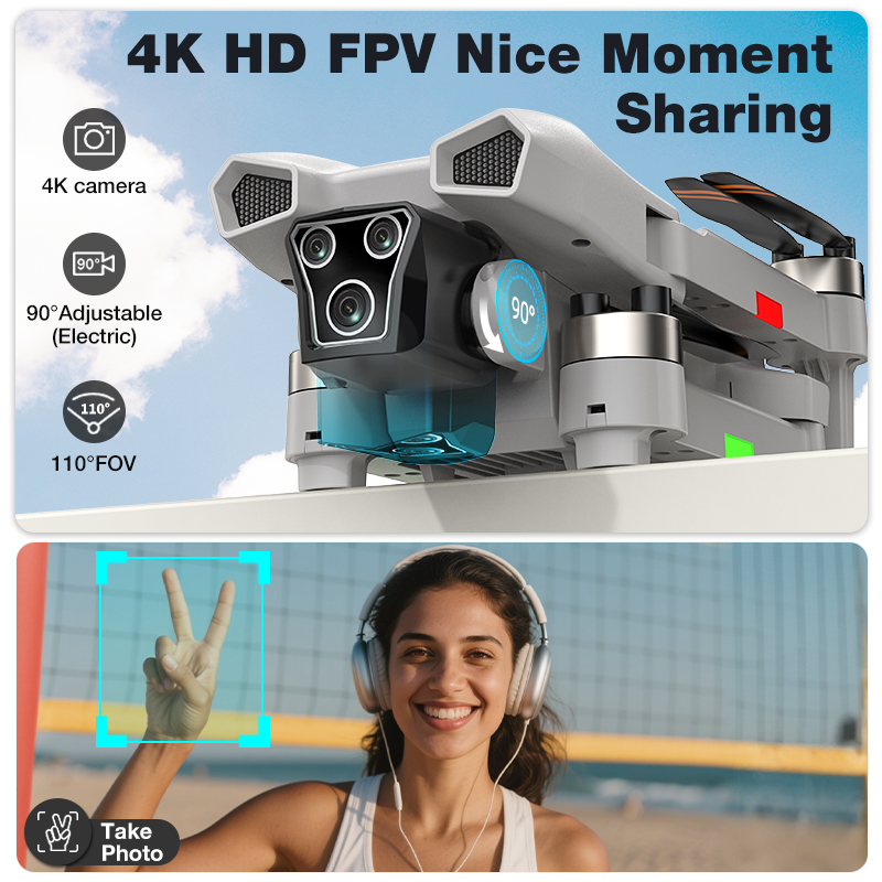 2026 Hot L017 Pro Drone Brushl - đánh giá và giá Drone Camera With Gimbal