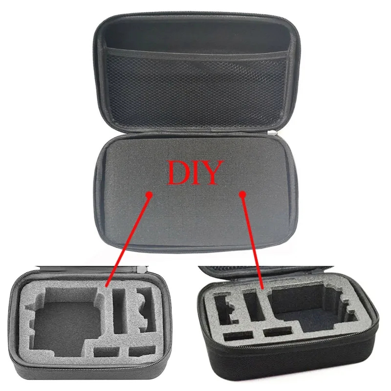 Bag Case DIY Travel Storage Bo - đánh giá và giá Drone Camera Action