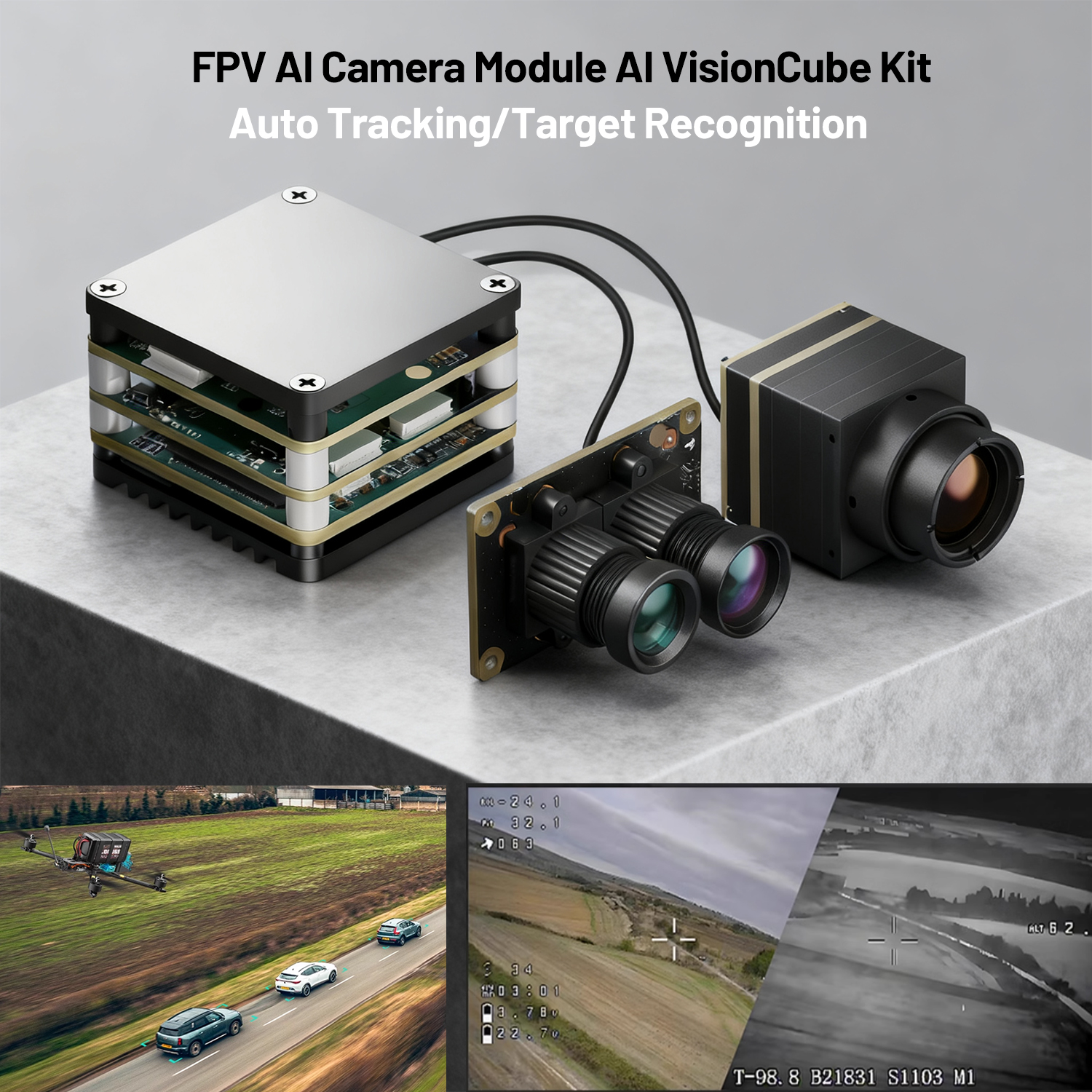 FPV AI Camera Module AI Vision - đánh giá và giá Drone Camera Thermal