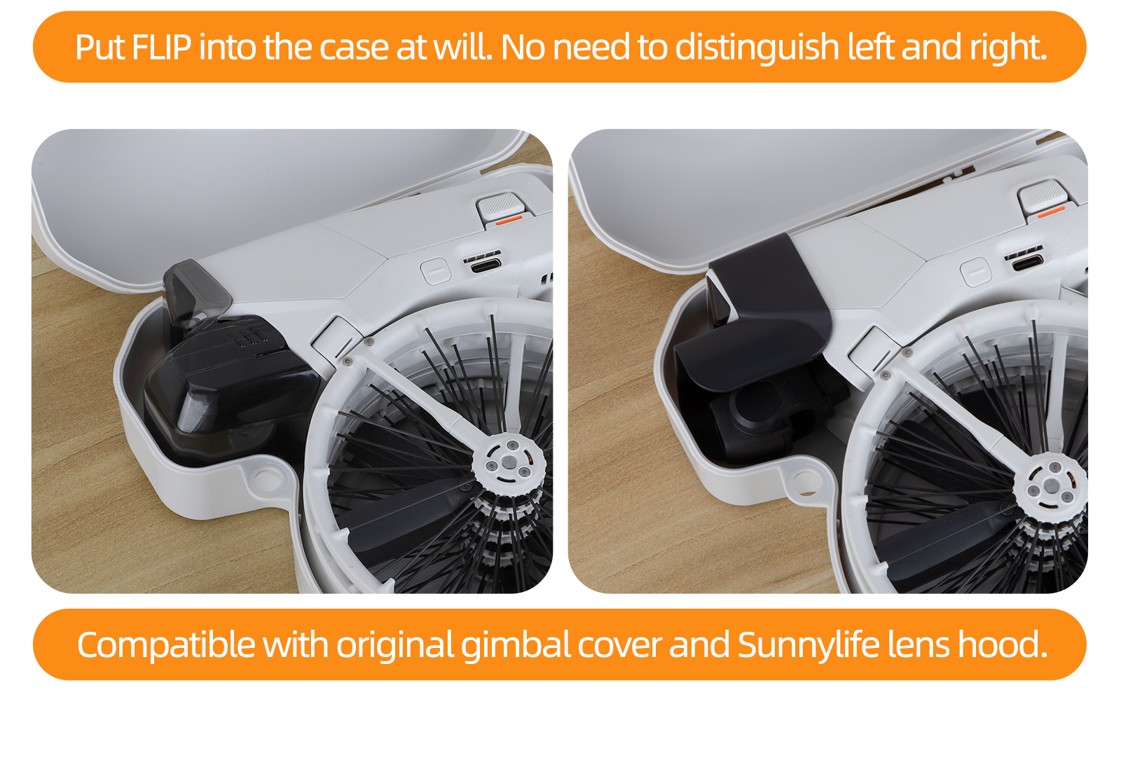 Sunnylife For DJI Flip storage - đánh giá và giá Drone Camera Vlog