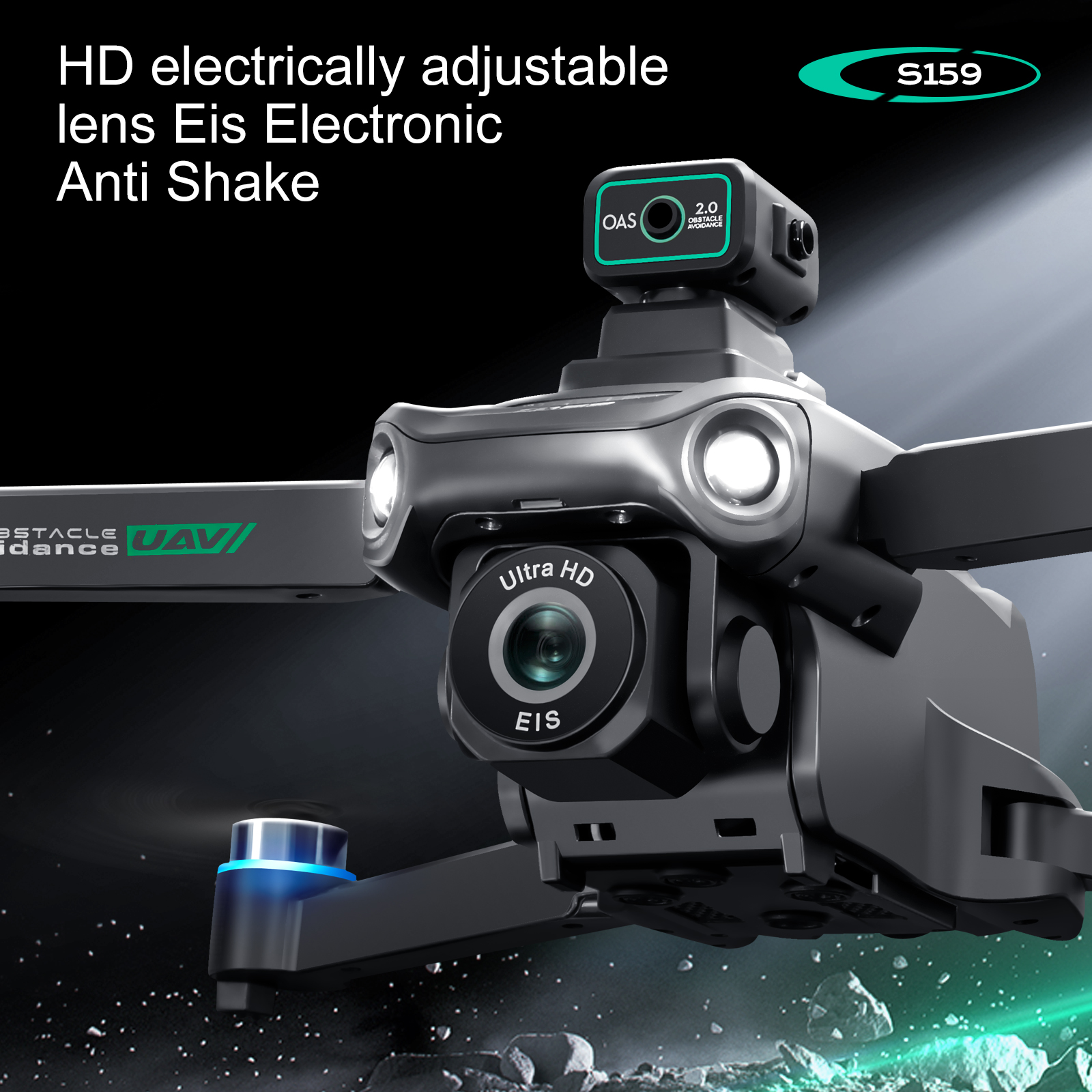 S159 GPS Drone 4K Profesional  - đánh giá và giá Drone Camera Mount