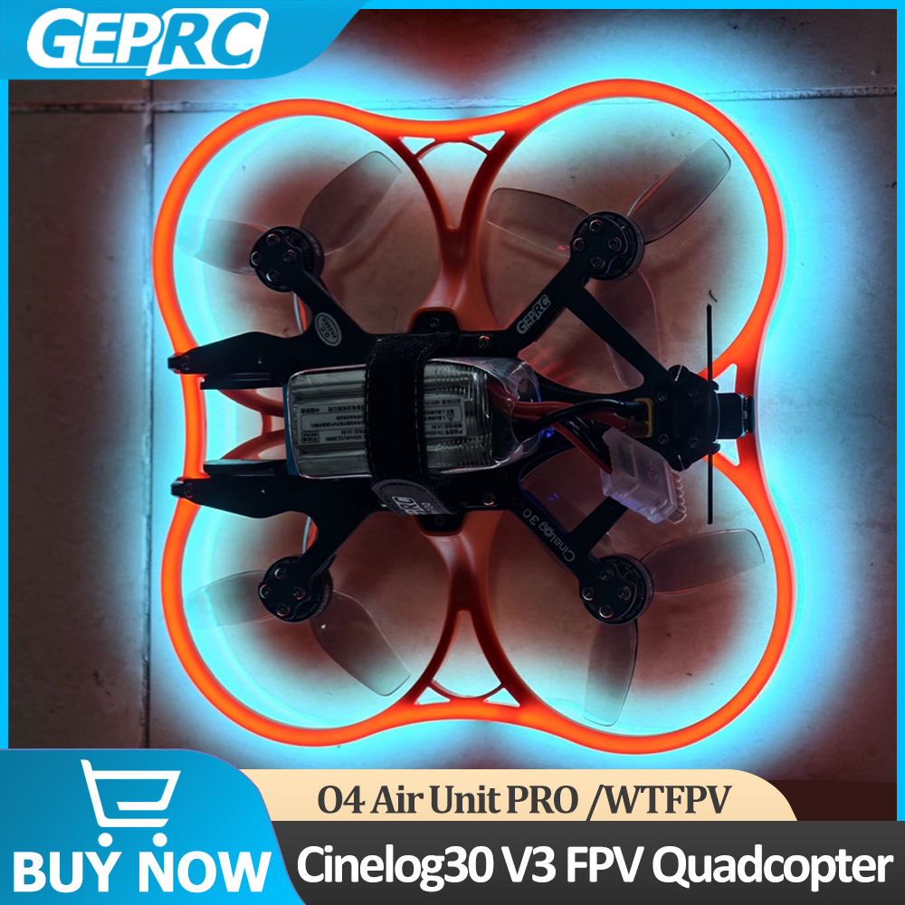 GEPRC Cinelog30 V3 FPV Quadcop - đánh giá và giá Drone Camera Mount